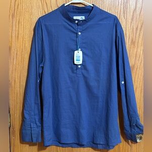 Royaura NWT 100% cotton mens sz large‎ long sleeve